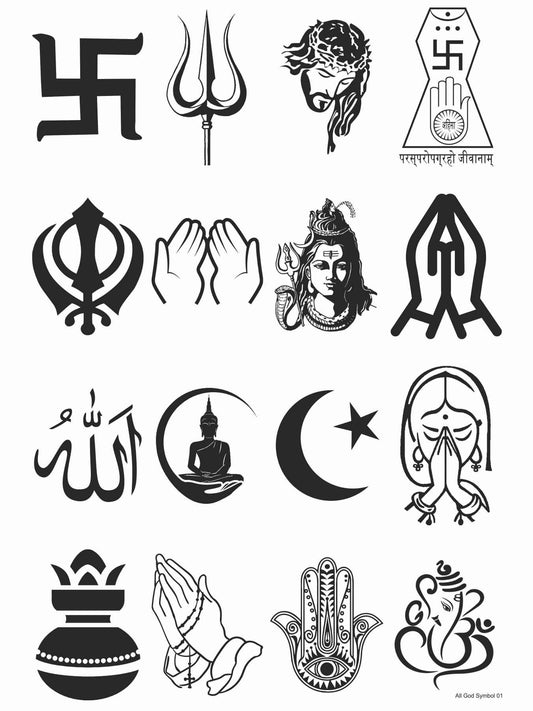 All God Symbols 01 Insert Sheet