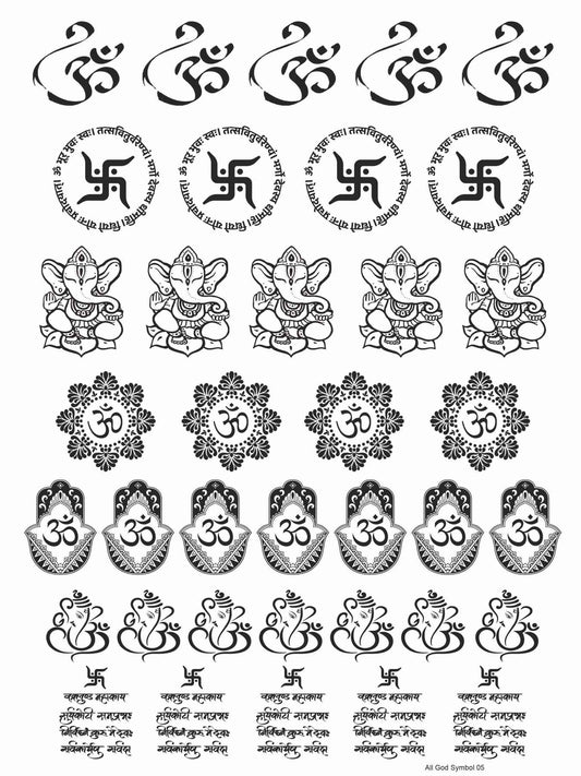 All God Symbols 05 Insert Sheet