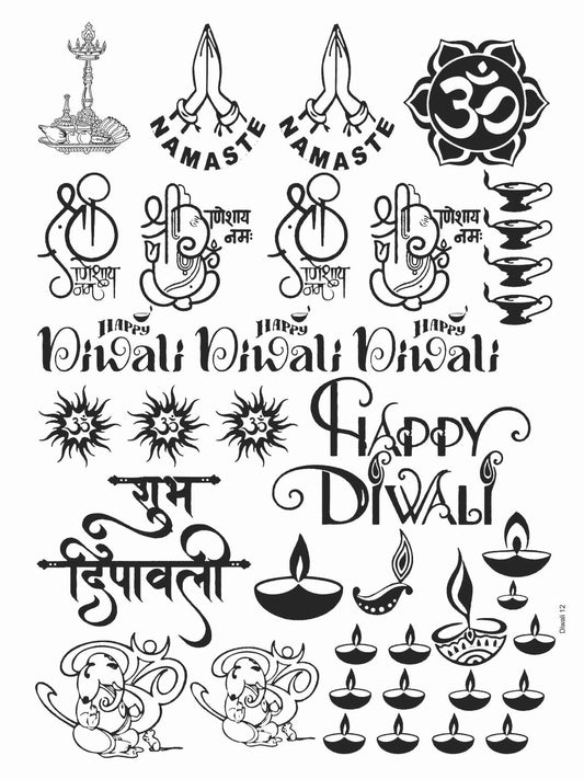 Diwali 12 Insert Sheet