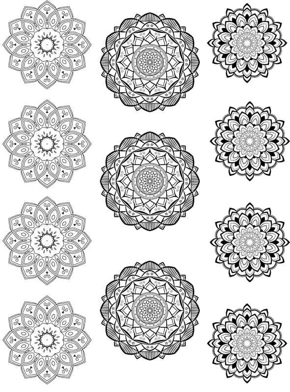 Mandala 01 Insert Sheet