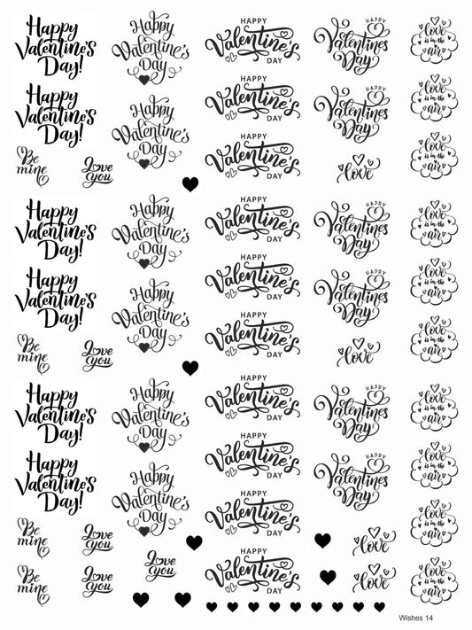 Wishes 14 Insert Sheet